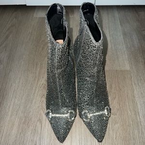 INC Sparkly booties Sz 9,